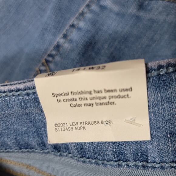 NWT Levi Strauss Womens Signature High-Rise Straight Shaping Jeans Size 14 - Picture 6 of 9